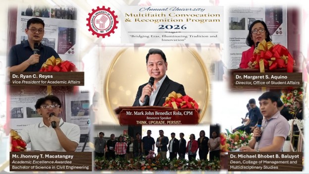 TUP Bridges Tradition and Innovation in Annual Multifaith Convocation and Recognition Program
