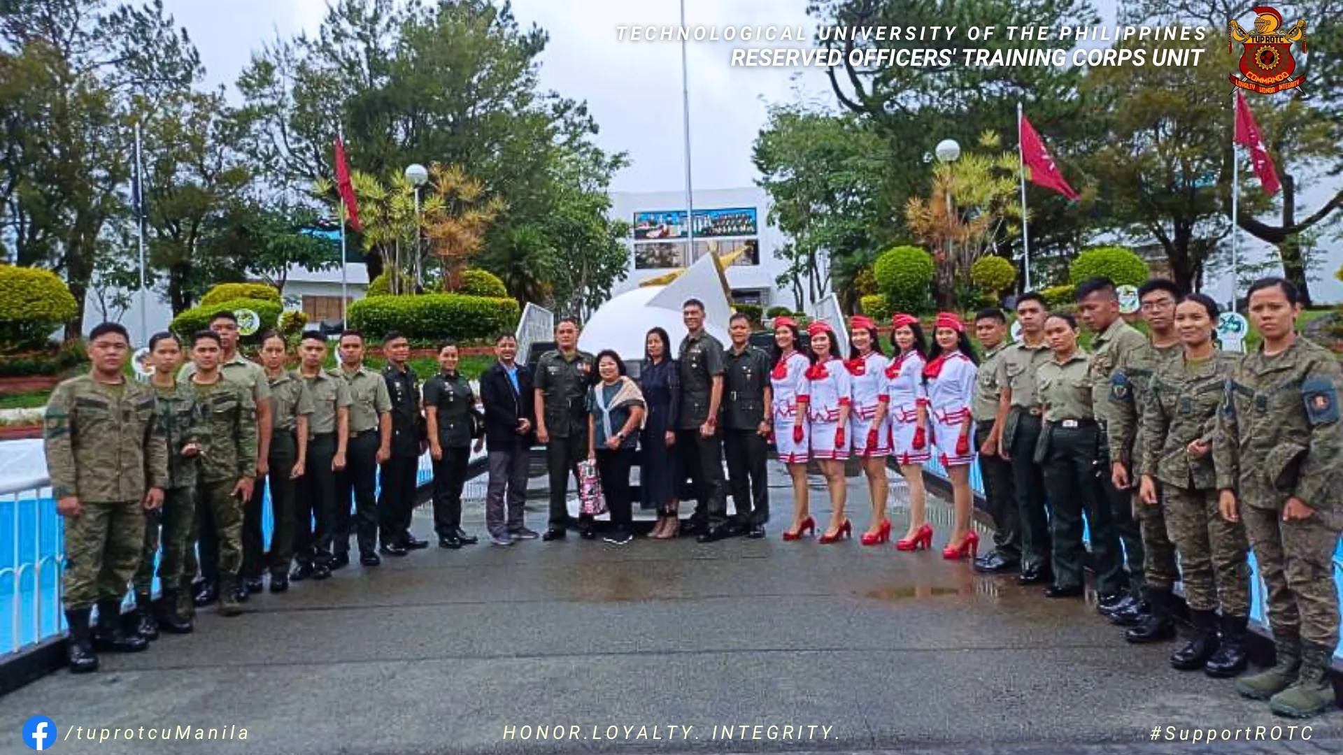 TUP ROTC Unit’s Visit at PMA Makes History in the ROTC