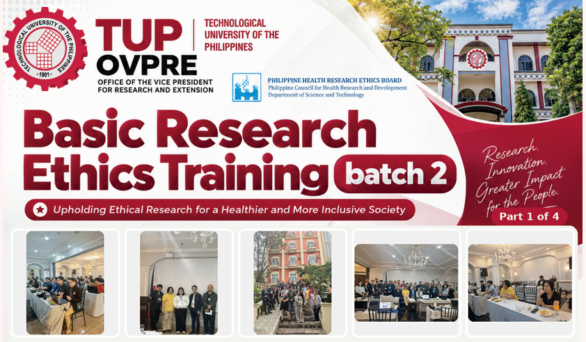 TUP Strengthens Culture of Ethical Research Through BRET Batch 2