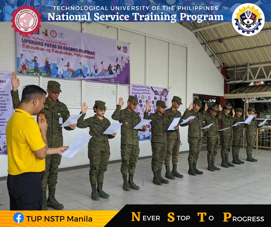 The National Service Training Program (NSTP) training