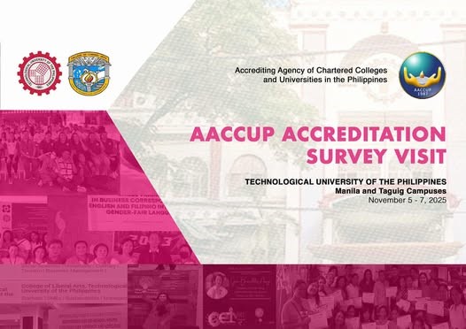 TUP Undergoes Major Accreditation Survey Visit for Manila and Taguig Campuses