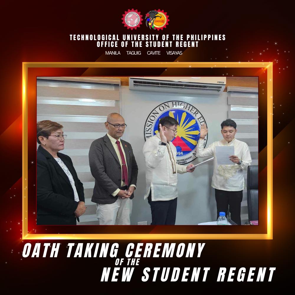 Oath Taking Ceremony of the New Student Regent