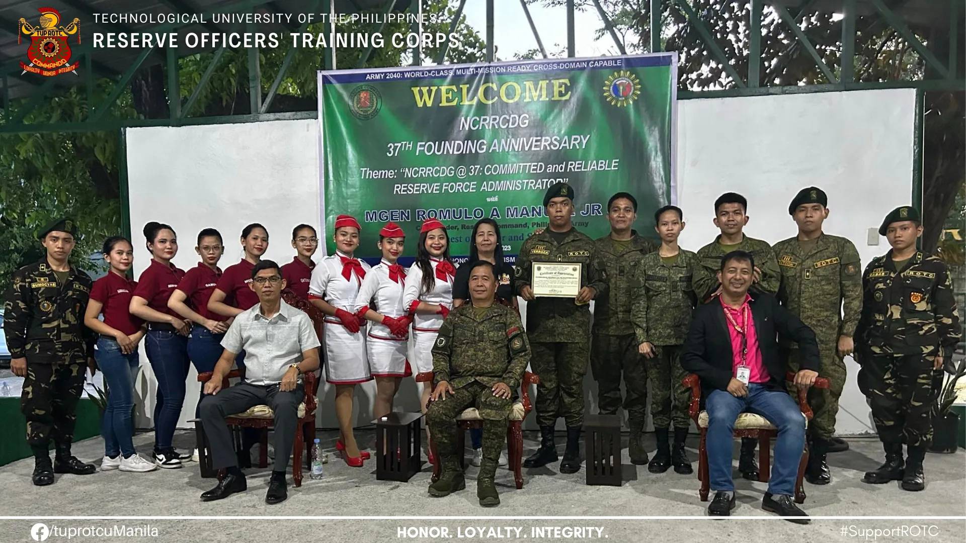 37th Founding Anniversary of the NCR Regional Community Defense Group