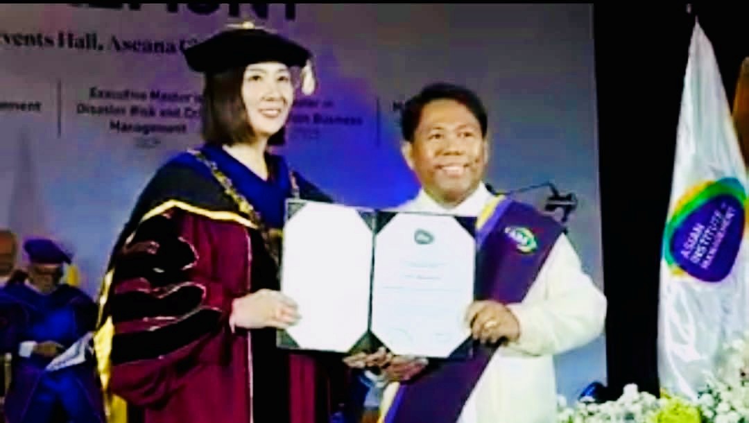 Dr. Melito A. Baccay Completes Executive Master’s Degree, Champions Climate and Disaster Resilience Leadership