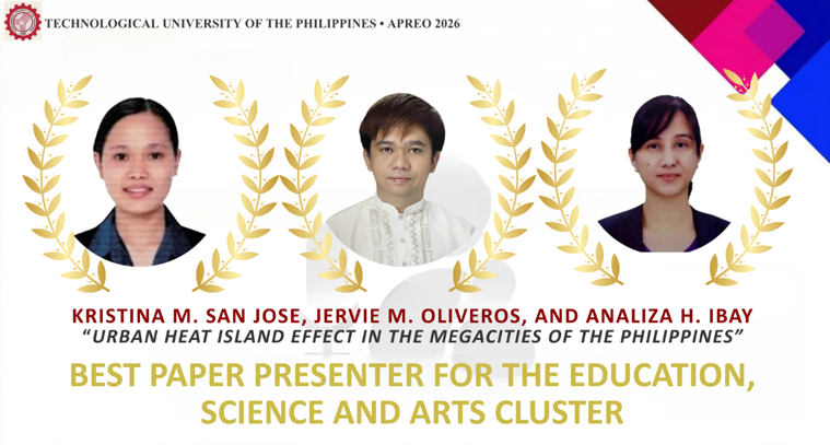 APREO 2026 Honors Outstanding Paper Presenters in Research and Extension Categories