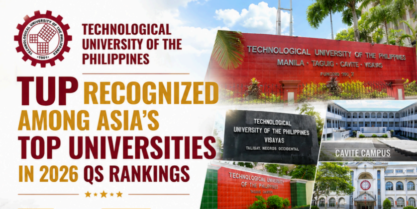 TUP Recognized Among Asia’s Top Universities in 2026 QS Rankings