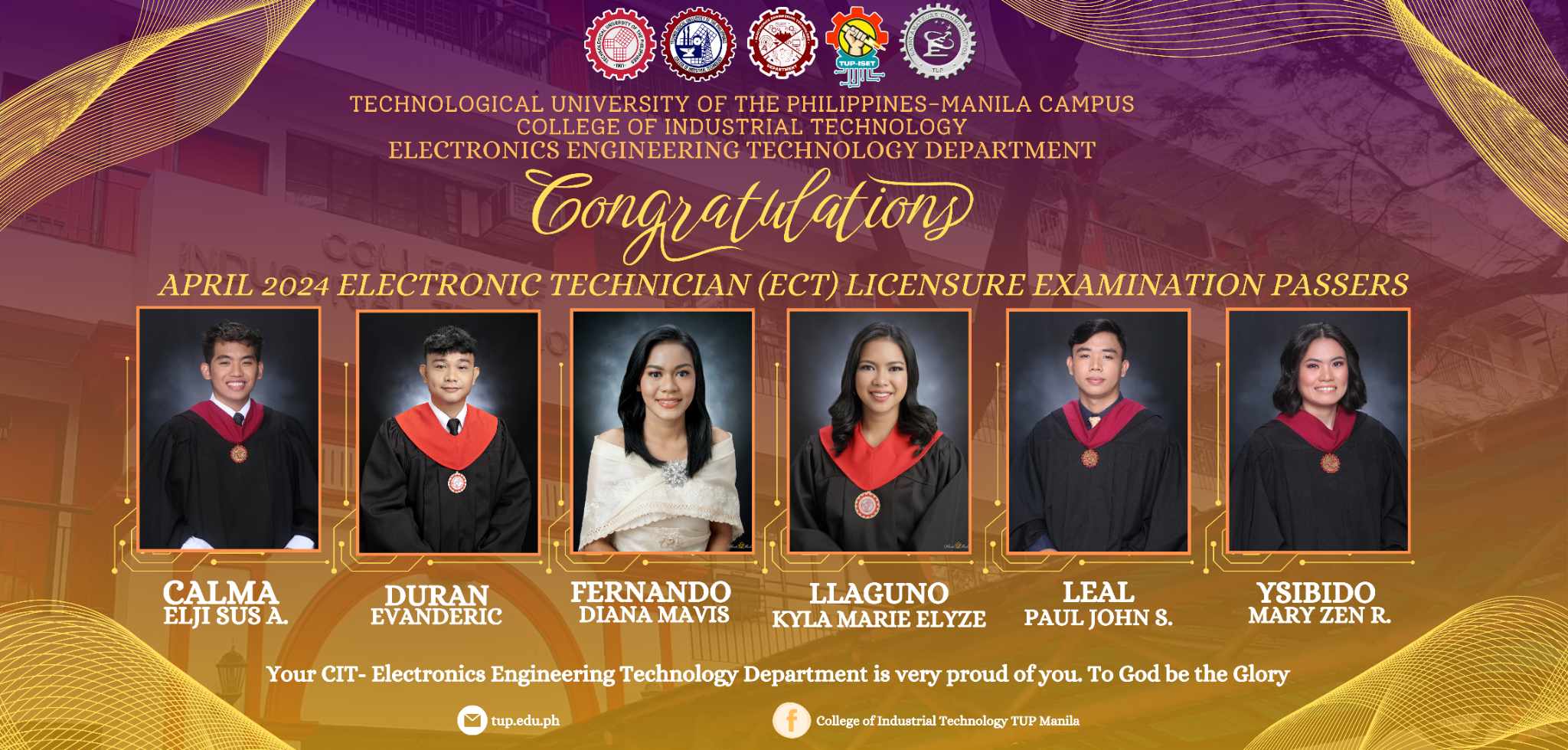 UNVEILING EXCELLENCE: Electronics Technician Professional Regulation Commission (PRC) Licensure Examination Passers
