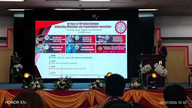 TUP Celebrates 48 Years as a University: Honoring the Past, Advancing the Present, Building the Future