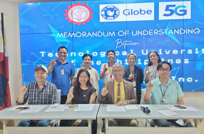 TUP Forges Strategic Partnership with Globe Telecom, Inc. to Empower Students and Enhance Campus Connectivity